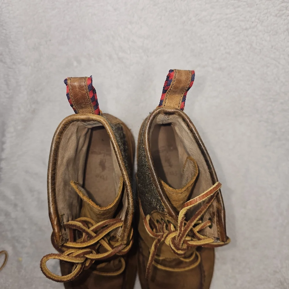 Polo Ralph Lauren Men's Brown Leather Boots